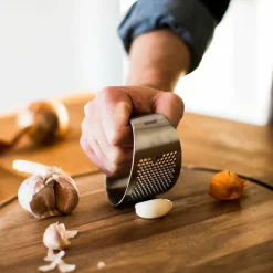 Garli vitlökspress, rostfritt stål