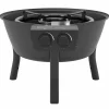 Gasolbrännare med stativ 48 cm, svart