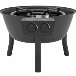 Gasolbrännare med stativ 48 cm, svart