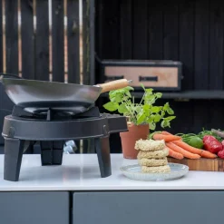Gasolbrännarset med wokpanna 12 kW