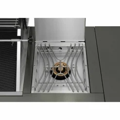 Gasolgrill Black Diamond 6+2 sommarkök, med kylskåp och vattenkran