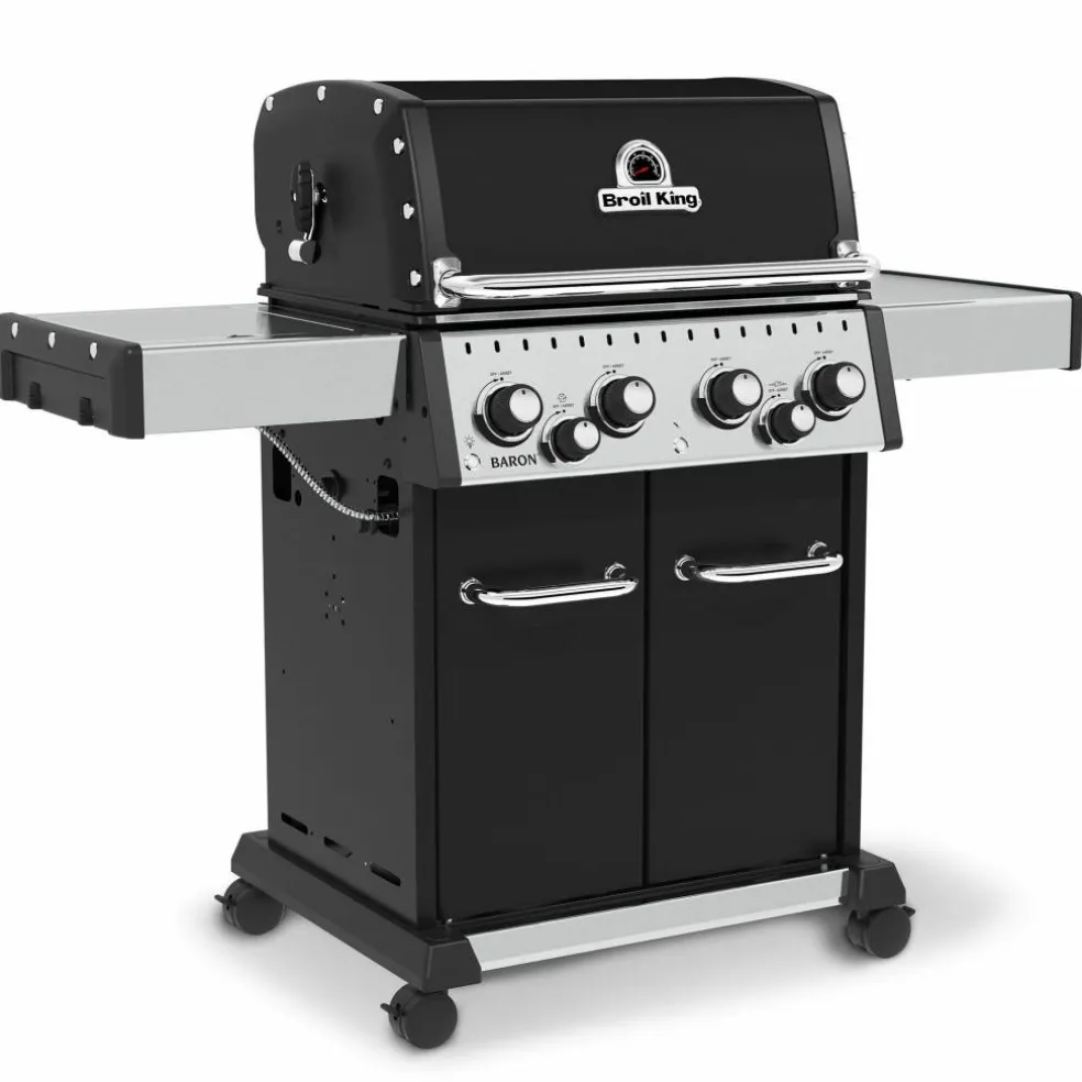 490 gasolgrill, svart