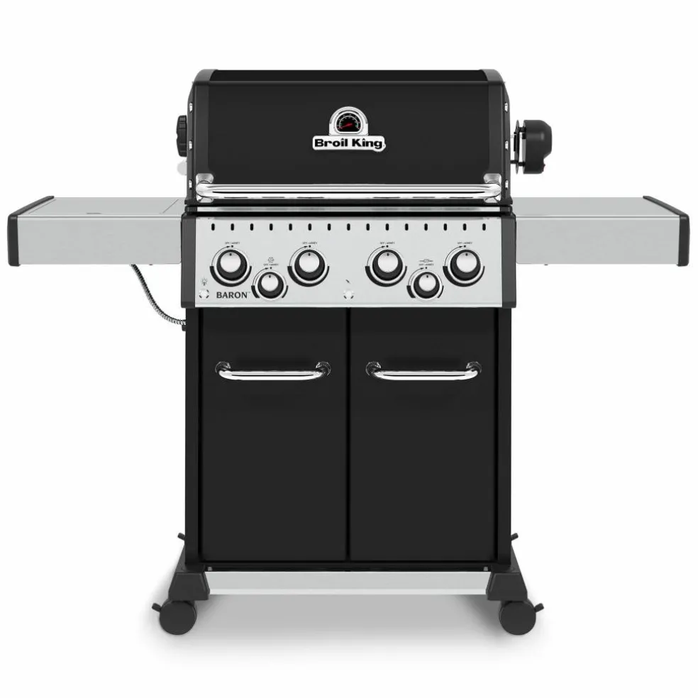 490 gasolgrill, svart