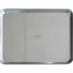 Gastrobleck + galler 26,5x20,5x2,5 cm, rostfritt stål