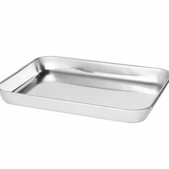 Gastrobricka rostfritt stål 40X30 cm