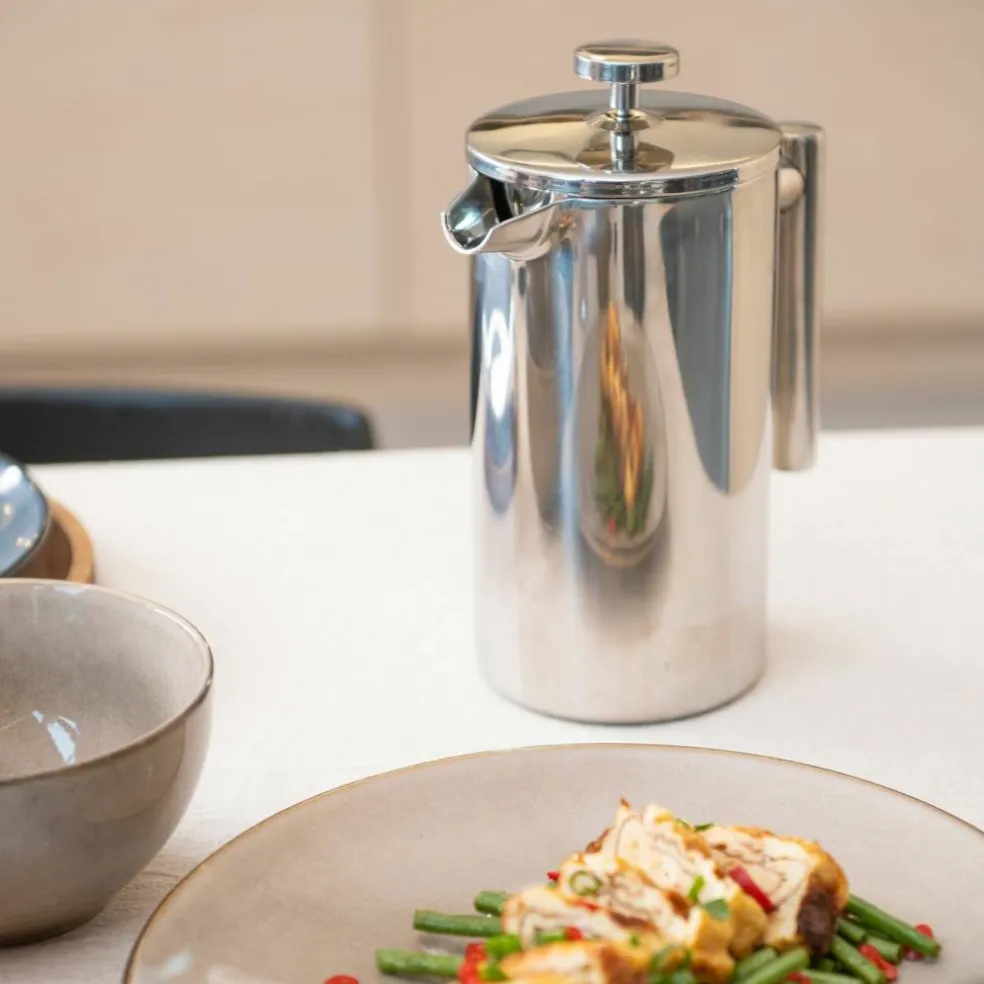 Gastro kaffepress 1 liter, rostfritt stål