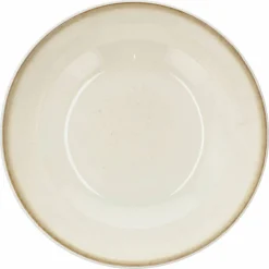 Gastro pastaskål 20 cm, vit/grön