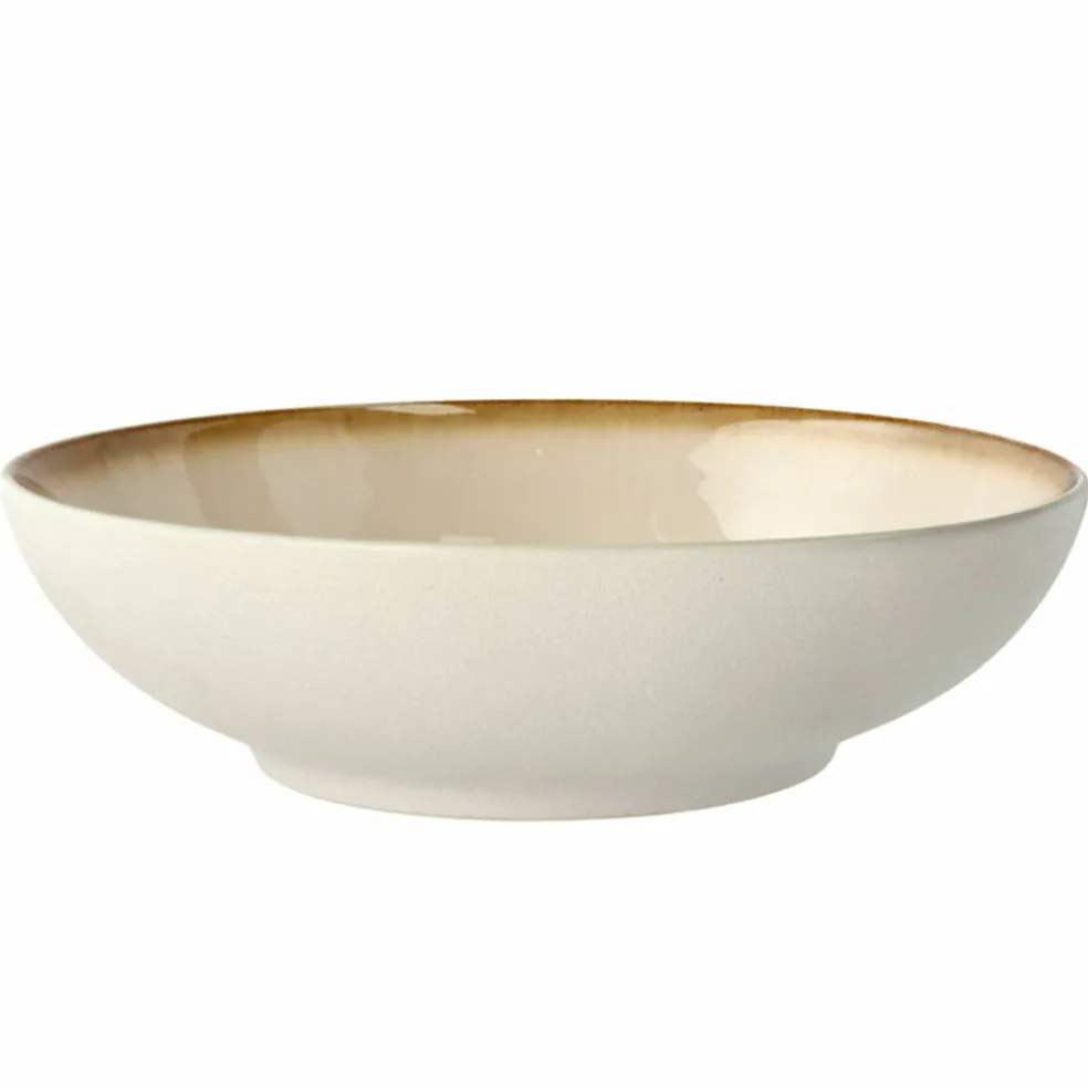 Gastro pastaskål 20 cm, vit/mörkblå
