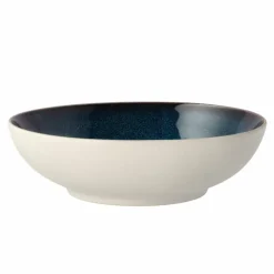 Gastro pastaskål 20 cm, vit/mörkblå