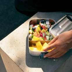 Gemstone food box 1,1 liter, selenite