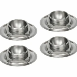 Äggkoppar 4 delar, rostfritt stål