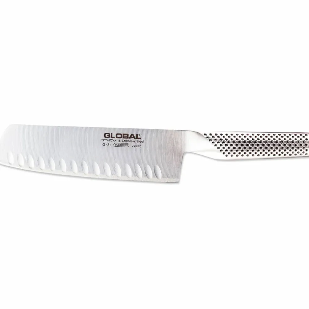 G-81 Grönsakskniv Olivslipad 18 cm