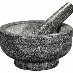 Giant Green Granit Mortel med Stöt 21 cm