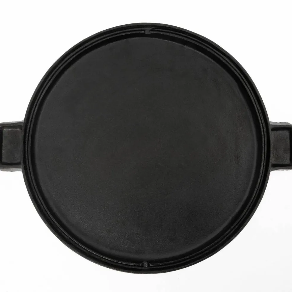 Gjutjärn Grill- och Stekplatta Rund 36 cm