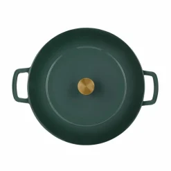 Gjutjärnsgryta 32 cm, cherry
