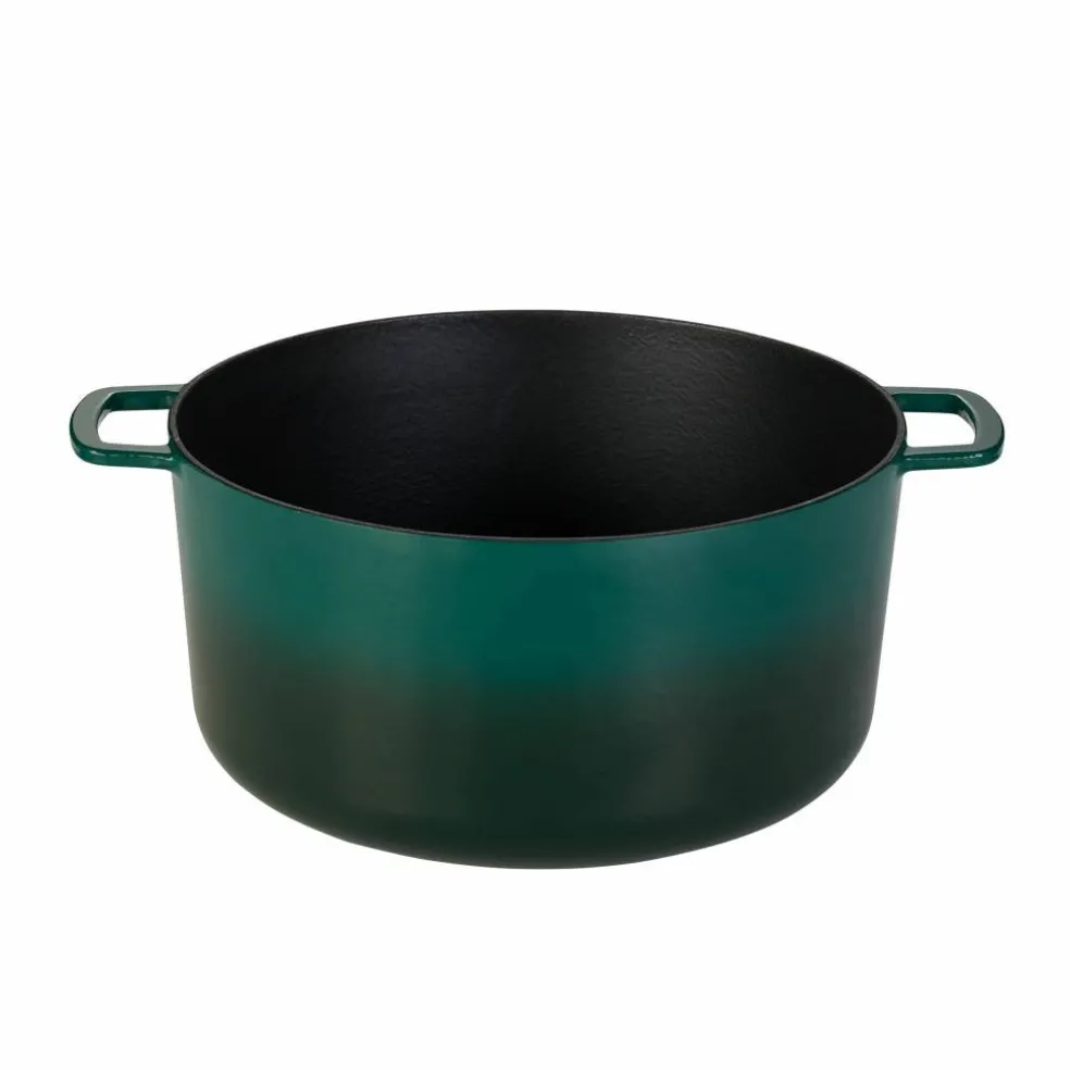 Gjutjärnsgryta 32 cm, grön