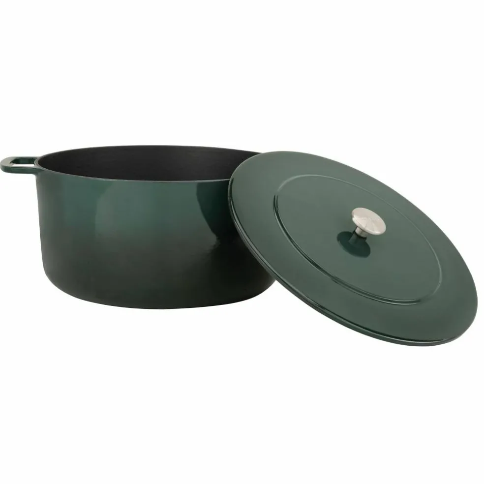 Gjutjärnsgryta 32 cm, grön