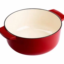 Gjutjärnsgryta 26 cm/5,2 liter, almond cream