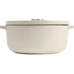 Gjutjärnsgryta 26 cm/5,2 liter, almond cream