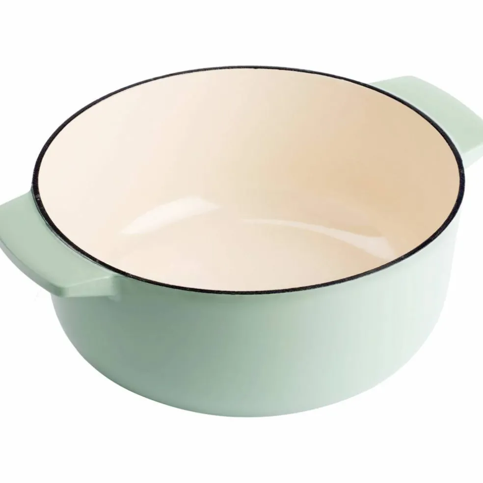 Gjutjärnsgryta 26 cm/5,2 liter, almond cream