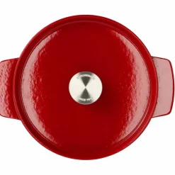 Gjutjärnsgryta 22 cm/3,3 liter, empire red