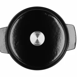 Gjutjärnsgryta 22 cm/3,3 liter, onyx black