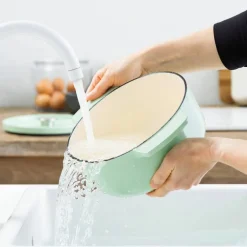 Gjutjärnsgryta 22 cm/3,3 liter, pistachio