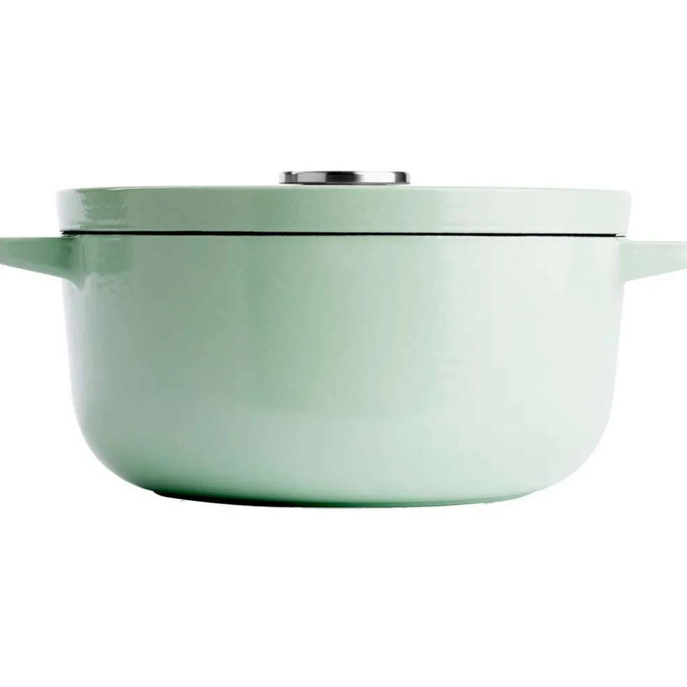 Gjutjärnsgryta 22 cm/3,3 liter, pistachio
