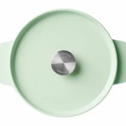 Gjutjärnsgryta 22 cm/3,3 liter, pistachio