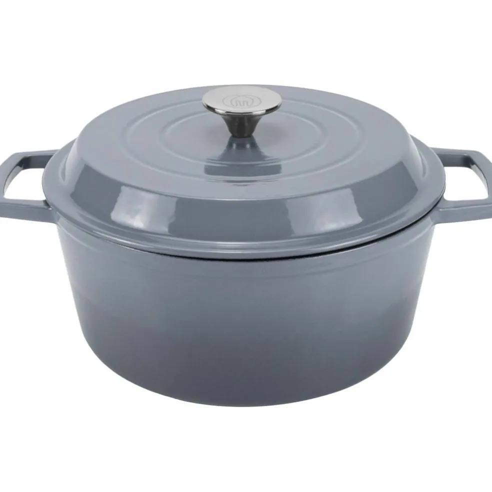 Gjutjärnsgryta 5 L Grå