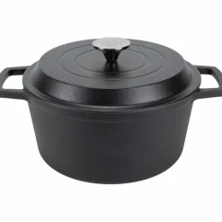 Gjutjärnsgryta 4 L Mattsvart