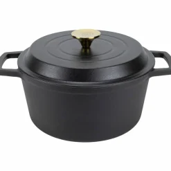 Gjutjärnsgryta 4 L Mattsvart