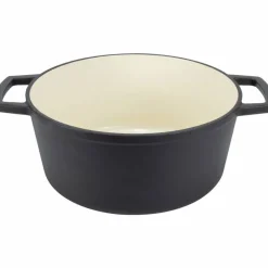 Gjutjärnsgryta 5 L Mattsvart