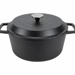 Gjutjärnsgryta 5 L Röd