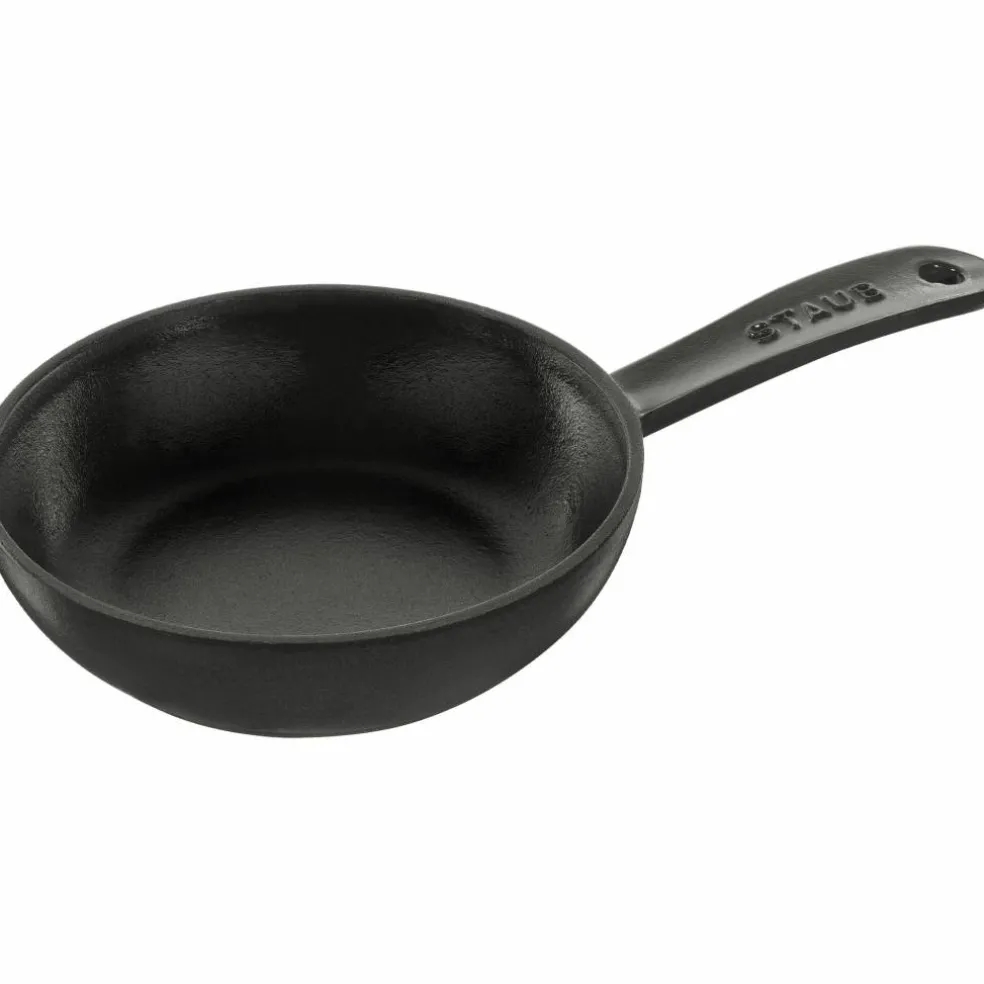 Gjutjärnspanna 16 cm, grå