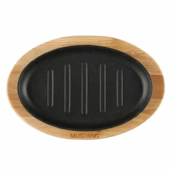 Gjutjärnspanna med avtagbart handtag