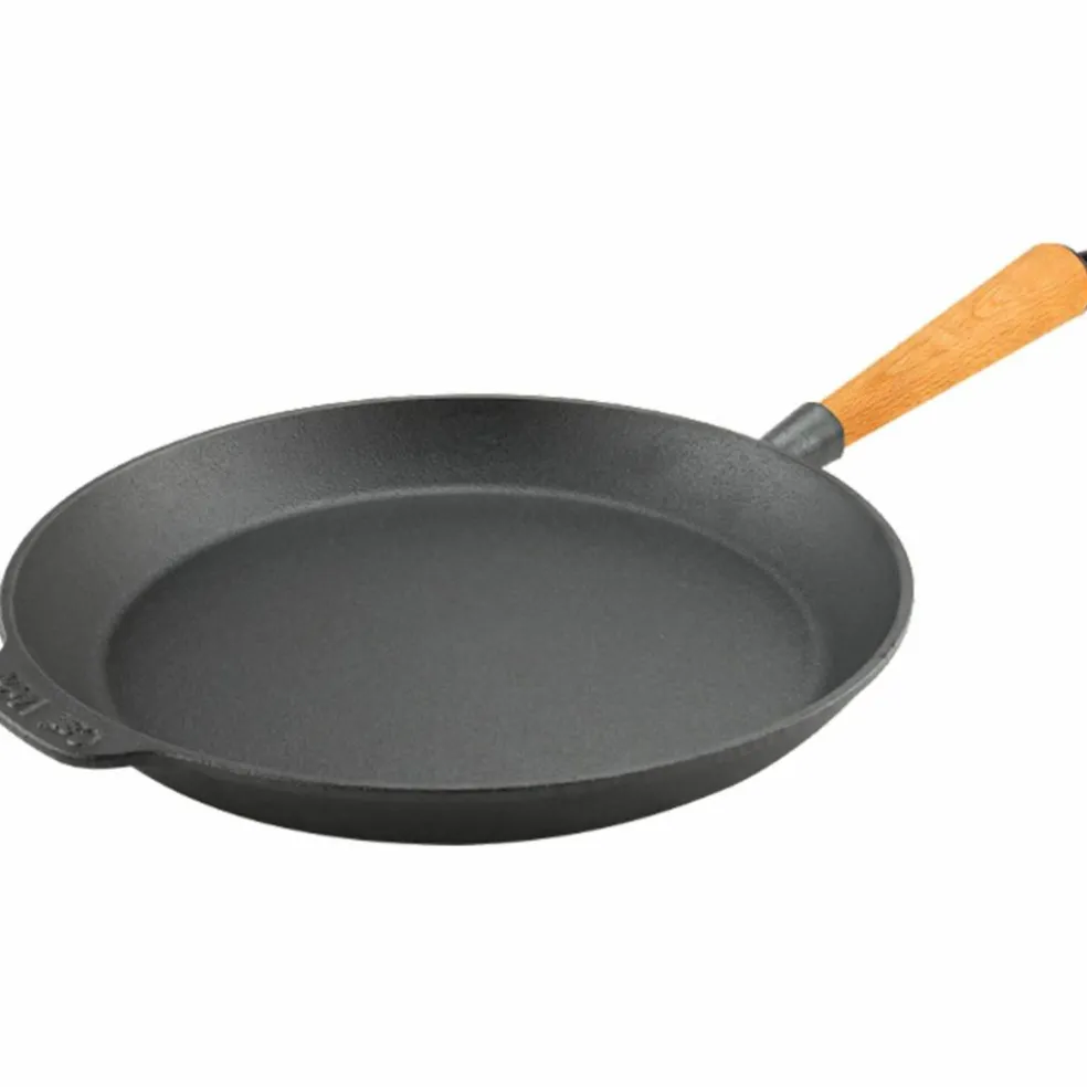 Gjutjärnsstekpanna 28 cm, bok
