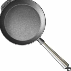 Gjutjärnsstekpanna 24 cm, stålhandtag
