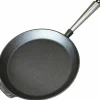 Gjutjärnsstekpanna 18 cm, stålhandtag