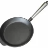 Gjutjärnsstekpanna 28 cm, stålhandtag