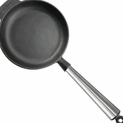 Gjutjärnsstekpanna 28 cm, stålhandtag