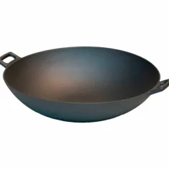 Gjutjärnswok 37 cm