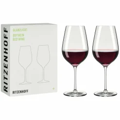 Glanzlicht rödvinsglas, 2-pack