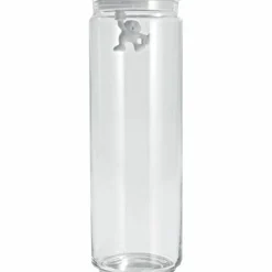 Glasburk med Lock Ljusblå 200 cl