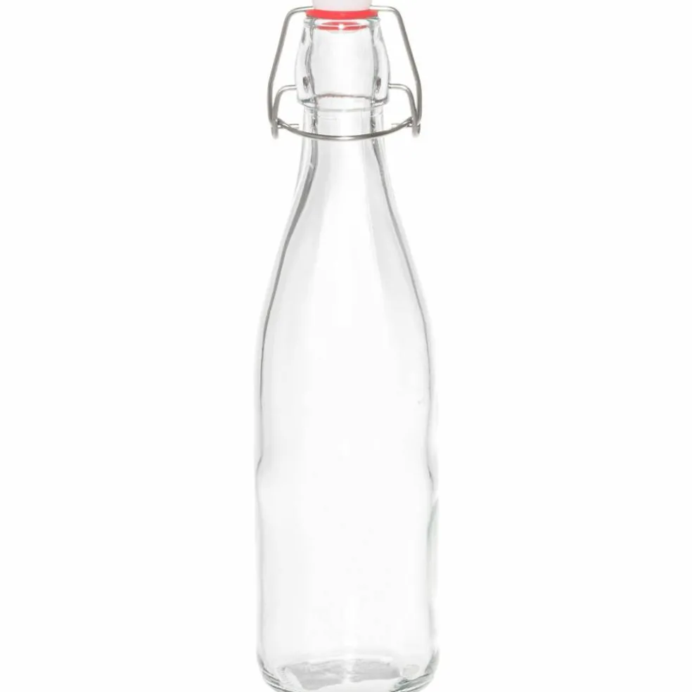 Glasflaska med patentlock 1 liter