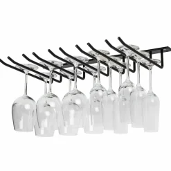 Glashängare till tak 15 glas, svart