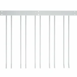 Glashängare till vägg 20 glas silver