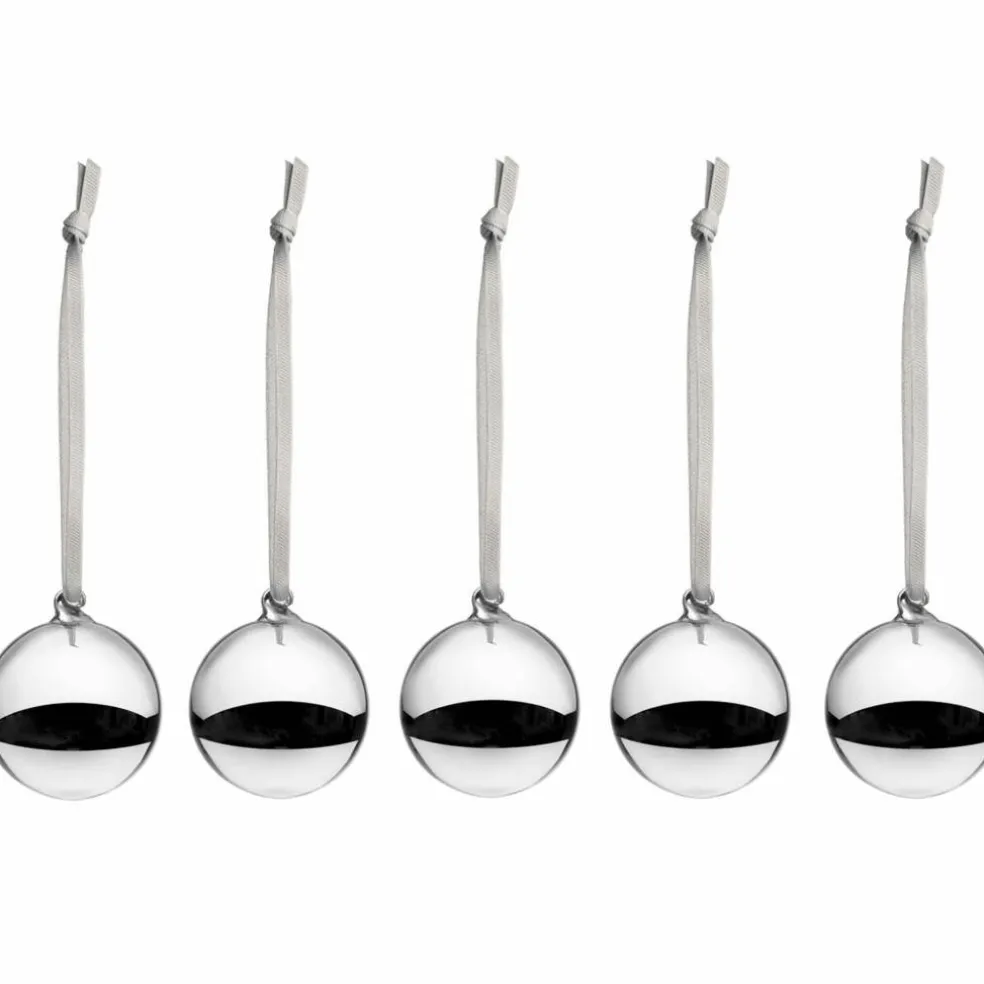 Glaskula 80 mm 5-pack, spegelblank finish