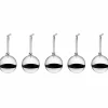 Glaskula 40 mm 5-pack, spegelblank finish