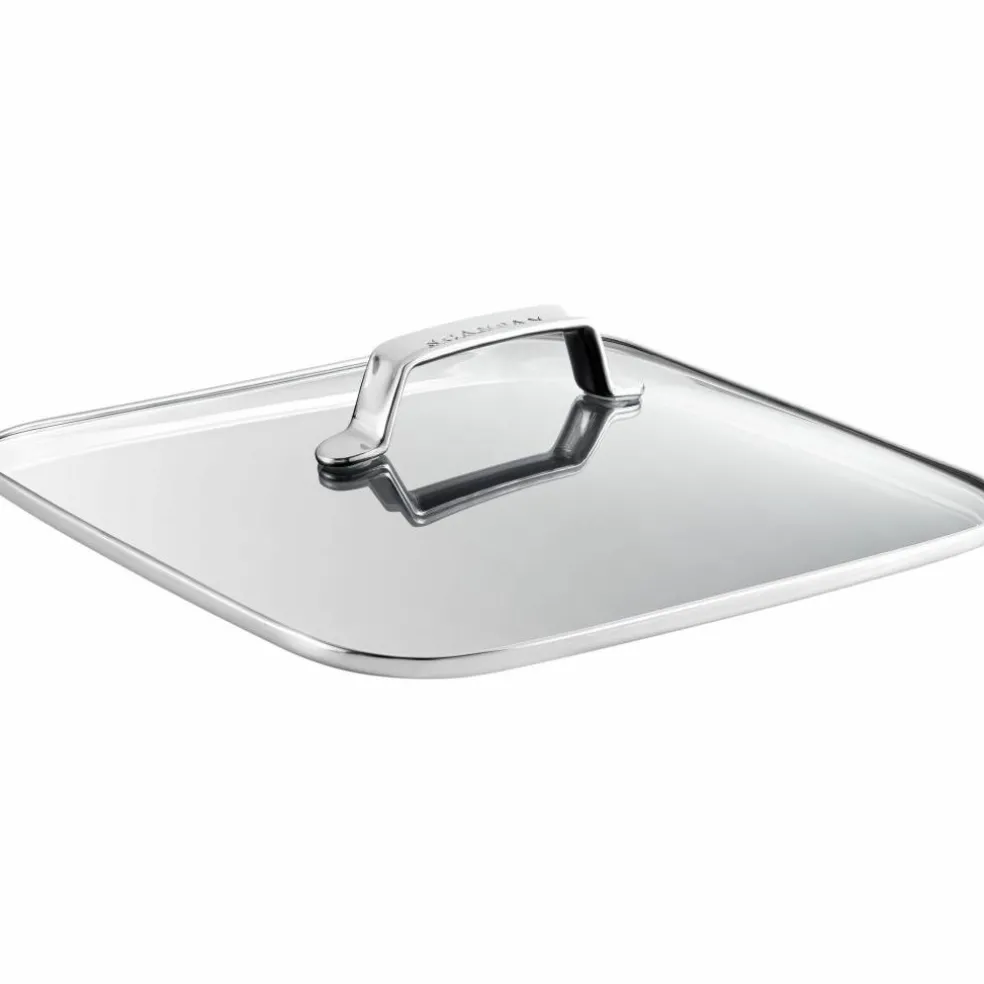 Glaslock, Fyrkantigt 28 cm